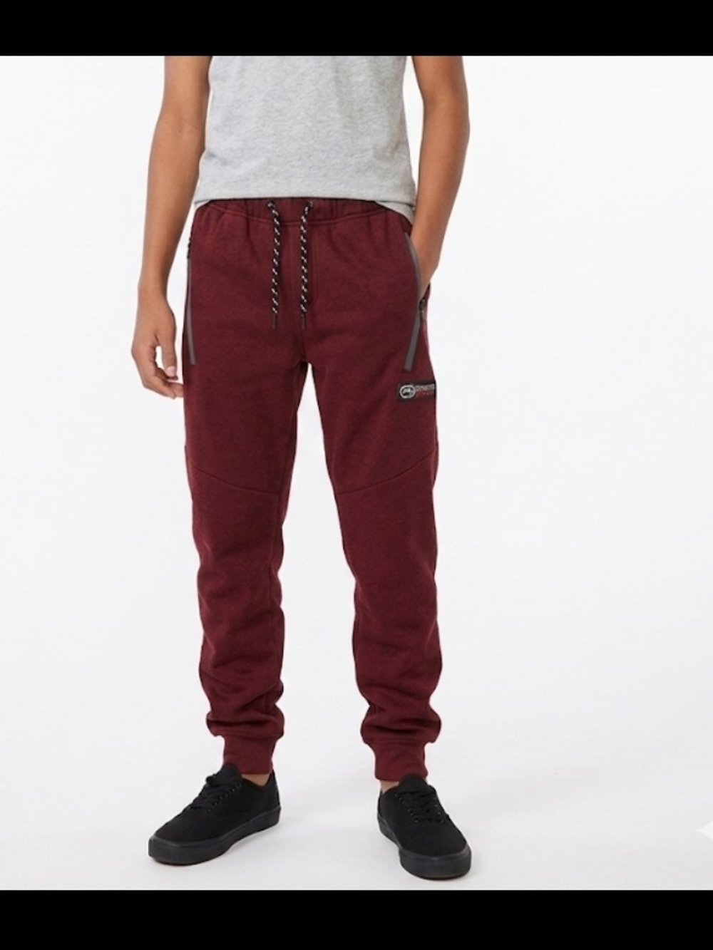 Ecko Unltd. Sweatpants – Burgundy – Size L